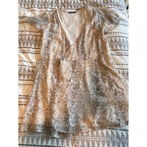 Abercrombie and Fitch snake skin dress